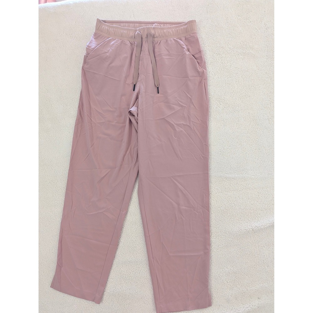 Free Fly Womens Breeze Pant Dusty Rose Pink Elastic Waist Joggers Size Small